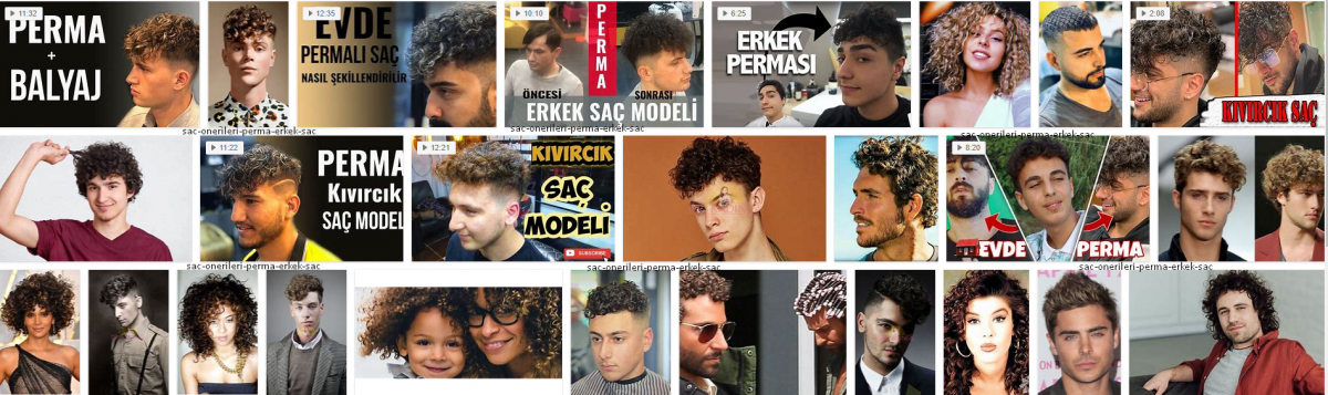 En İyi Erkek Perma Saç Modelleri *2022 Erkek Saç Önerileri 