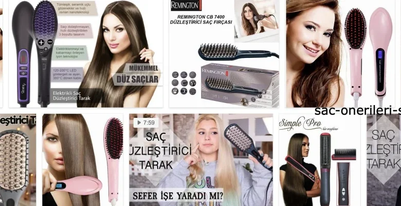 Saç Düzleştirici - Saç Düzleştirici Tarak *2022 Kadın Saç Önerileri 